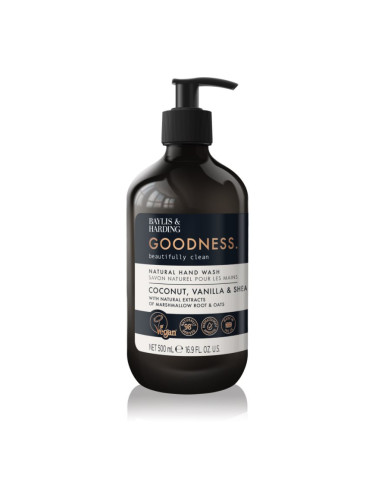 Baylis & Harding Goodness Coconut, Vanilla & Shea натурален течен сапун за ръце 500 мл.