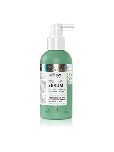 so!flow Oily Scalp Moisturising and Regulating Serum серум за проблемна и мазна кожа 150 мл.
