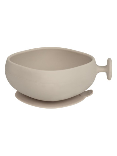 B.Box Silicone Bowl силиконова купичка с капачка Beige 300 мл.