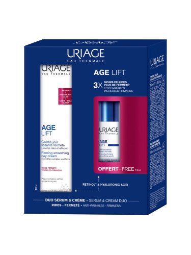 Uriage Age Lift Cream & Serum Duo комплект за гладка кожа на лицето
