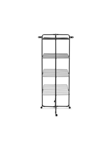 Сушилник за дрехи Brabantia Hangon Tower 30m, Matt Black
