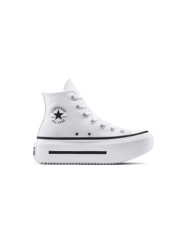 Converse Chuck Taylor All Star Lift Double Stack White A12976C Жени - Спортни обувки Converse - Бял - A12976C-4 - Size: 4