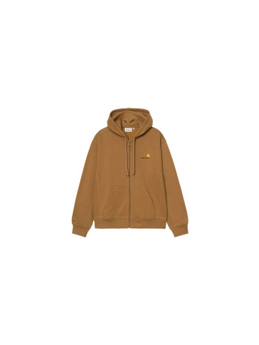 Carhartt WIP Hooded American Script Jacket Hamilton Brown Мъже - Якета Carhartt WIP - Светло кафяв - I033063_HZ_XX-L - Size: L