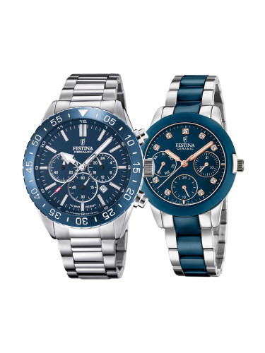 Комплект часовници за двойки Festina F20575/2-F20497/2
