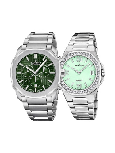 Комплект часовници за двойки Candino C4746/3-C4753/2