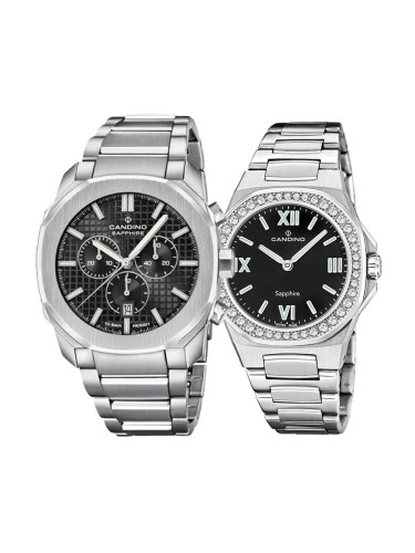 Комплект часовници за двойки Candino C4746/4-C4753/5