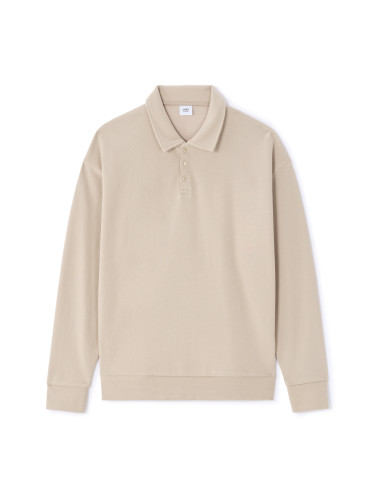 Мъжка бежова поло риза Celio