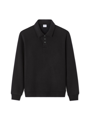 Черна мъжка поло риза Celio