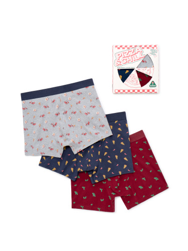 Подаръчен комплект боксерки за пица Celio