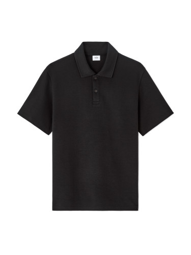 Черна мъжка поло риза Celio