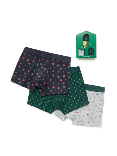 Коледен подаръчен пакет боксерки Celio