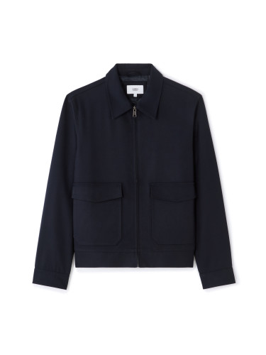 Тъмносиньо унисекс яке