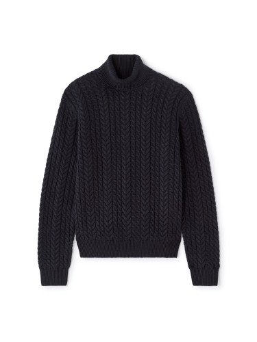 Тъмносин мъжки поло Celio