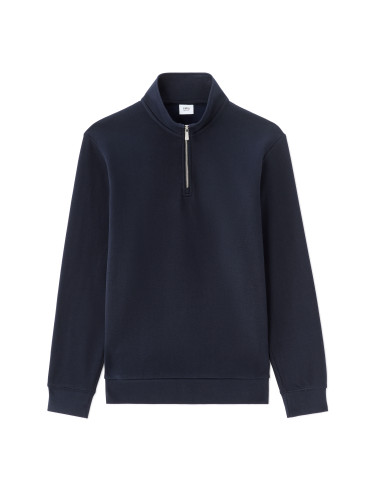 Суитшърт Celio Metreuk с яка на изправена талия