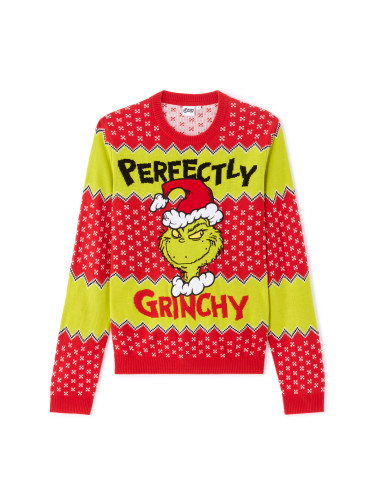 Коледен пуловер Гринч за мъже