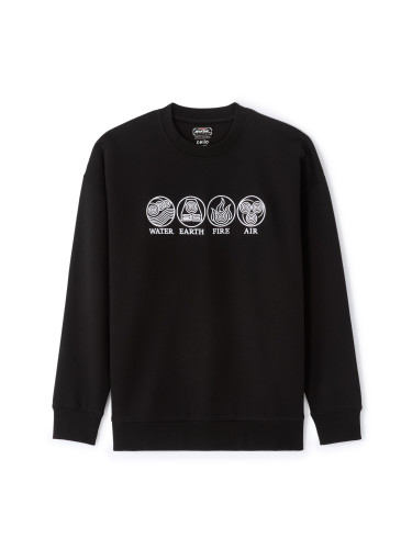 Черен суитшърт Celio Avatar