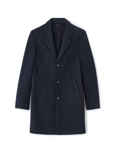 Тъмносиньо мъжко палто Celio Jubiais