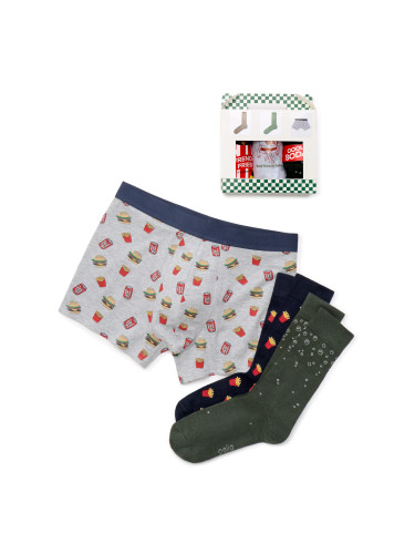 Подаръчен пакет бельо Celio за бързо хранене