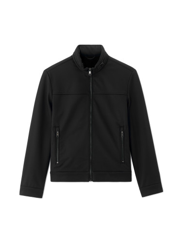 Черно софтшел яке