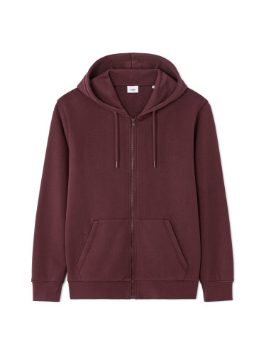 Бордов суитшърт Celio Fethree