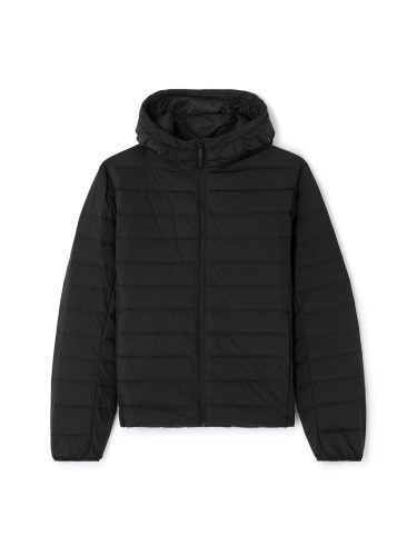 Черно мъжко зимно яке Celio Mulighthod