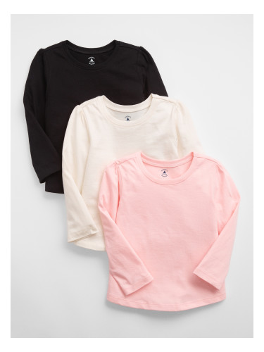 Детска тениска с дълъг ръкав GAP, 3 броя
