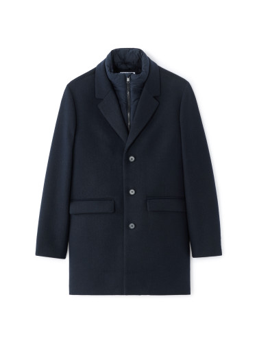 Тъмносиньо палто Celio Mutaylor