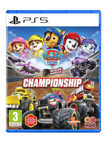 Игра PAW Patrol Rescue Wheels: Championship за PlayStation 5