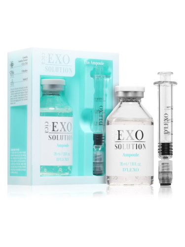 Dermaline D'LEXO Cica EXO Solution Ampoule хидратиращ и успокояващ серум с анти-бръчков ефект 35 мл.