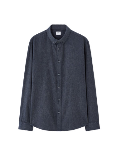 Тъмносиня мъжка риза Celio