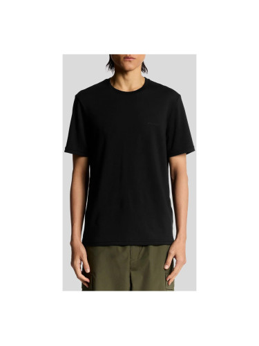 Черна тениска Lyle & Scott