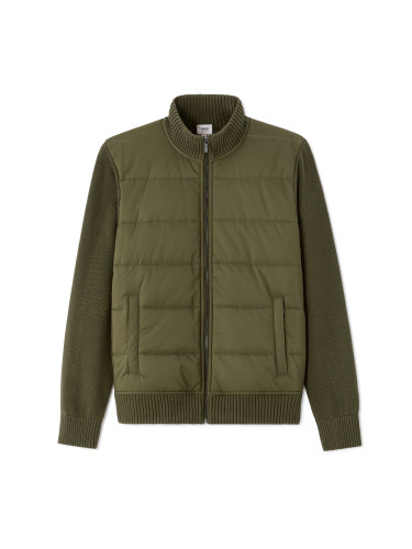 Бомбър яке в цвят каки