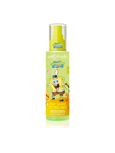 Wet n Wild SpongeBob SquarePants Kelp Shake Setting Mist фон дьо тен фиксатор 100 мл.