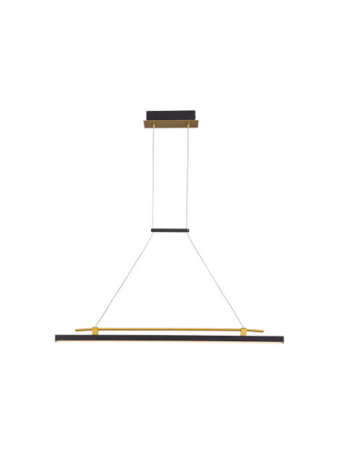 ITALUX PND-54638F-16W-3K-BK-GD MERLOT