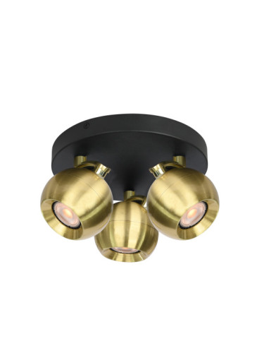 ITALUX SPL-45379-3-BK-BRSS LAFIN