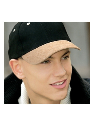 Шапка шест панелна два цвята  