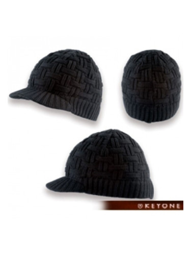 Шапка плетена с козирка JANSON