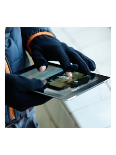 Зимни ръкавици с отвор на пръстите