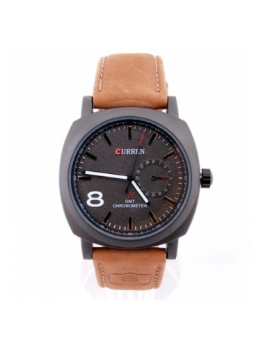 Часовник с кафява каишка