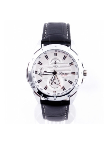 Мъжки часовник с черна каишка