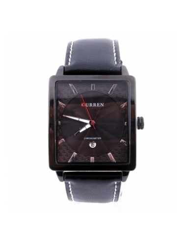 Мъжки часовник с черна каишка