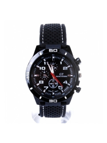 Спортен мъжки часовник с бяло