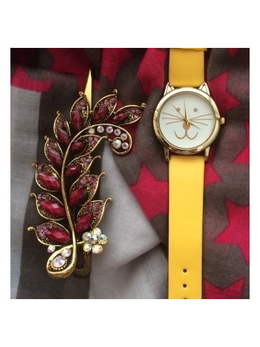 Комплект в жълто