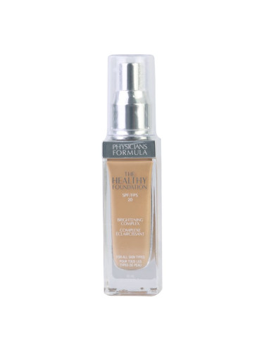Physicians Formula The Healthy Foundation озаряващ кремообразен фон дьо тен SPF 20 цвят Medium Warm 2 30 мл.