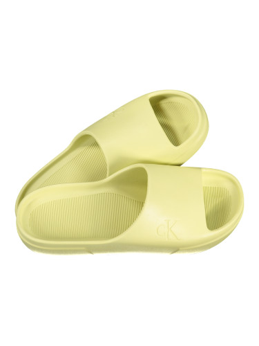 Жълти джапанки Calvin Klein