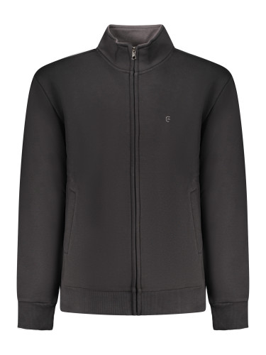 Мъжки черен суитшърт с цип COVERI MOVING