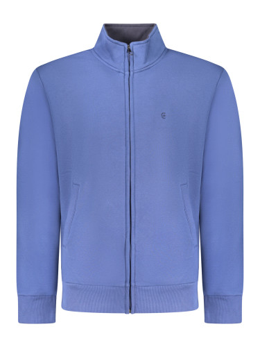 Мъжки син суитшърт с цип