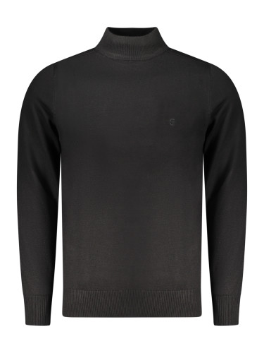 Мъжки черен поло Coveri Moving