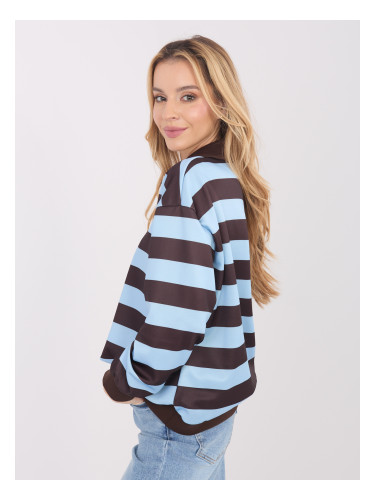 Раирана блуза с къс ръкав