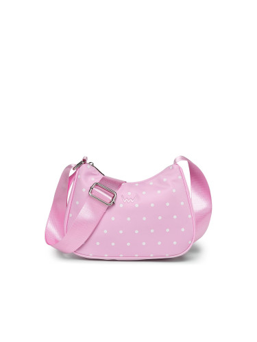 Розова чанта Liva Dotty с точки